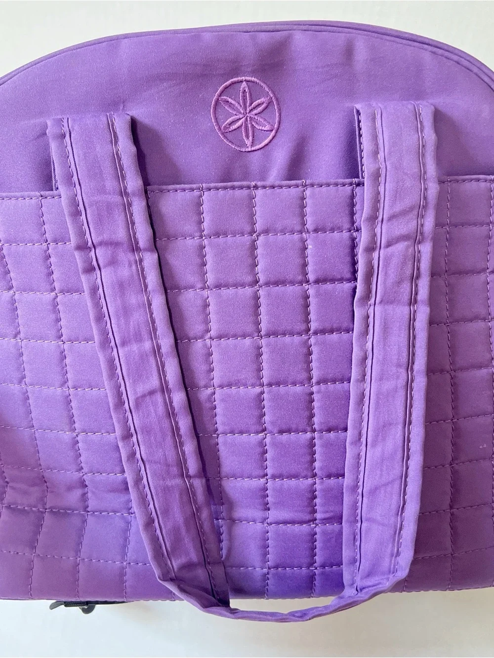 Gaiam Yoga Metro Gym Bag in Purple